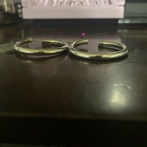 Silver Hoop Earrings